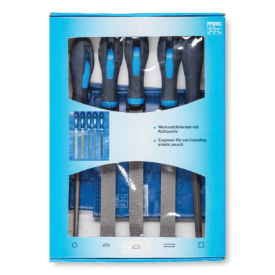8" FILE ST 520-WRU 5 MCHFILES IN POUCH BAST/2ND-PFERD INC.-419-16077