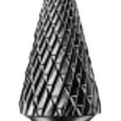 TC BUR CONE PTD END 1/4X1X1/4-PFERD INC.-419-25222