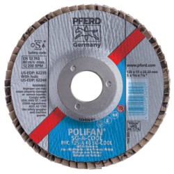 5 X 7/8 POLIFAN SG A-COOL CONICAL 40G-PFERD INC.-419-62235