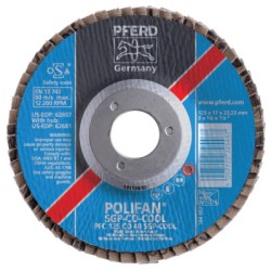 5 X 7/8POLIFAN SGP CO-COOL CONICAL 40G-PFERD INC.-419-62657