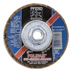 4-1/2 X 5/8-11 POLIFAN SGP-STRONG ZIRKON 50-PFERD INC.-419-62952