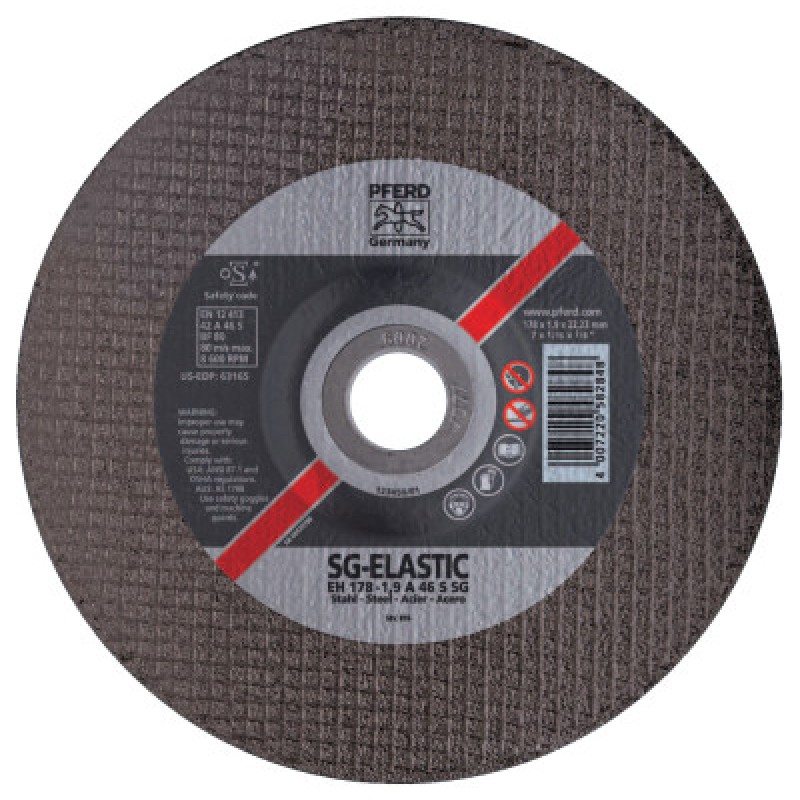 7 X .045 X 7/8 T27 CUT-OFF WHEEL A 46 S SG-PFERD INC.-419-63165