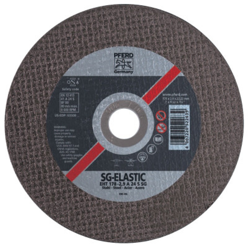 5 X 3/32 X 7/8 T1 CUT-OFF WHEEL A30 S SG-PFERD INC.-419-63505
