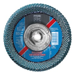 5 X 5/8-11 POLIFAN CURVEZIRC ALUM LRG RD 40G-PFERD INC.-419-67363