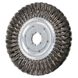 8" STANDARD TWIST KNOT WIRE WHEEL .014 CS-PFERD INC.-419-81708
