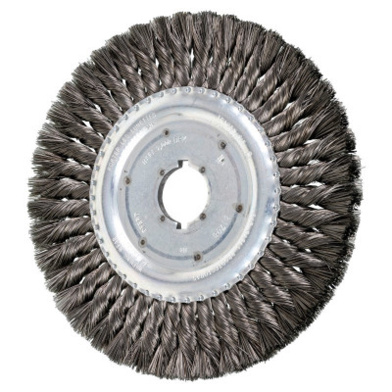 8" STANDARD TWIST KNOT WIRE WHEEL .014 CS-PFERD INC.-419-81708