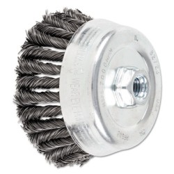 5" COMBITWIST KNOT CUP BRUSH .023 CS WIRE 5/8-11-PFERD INC.-419-82723