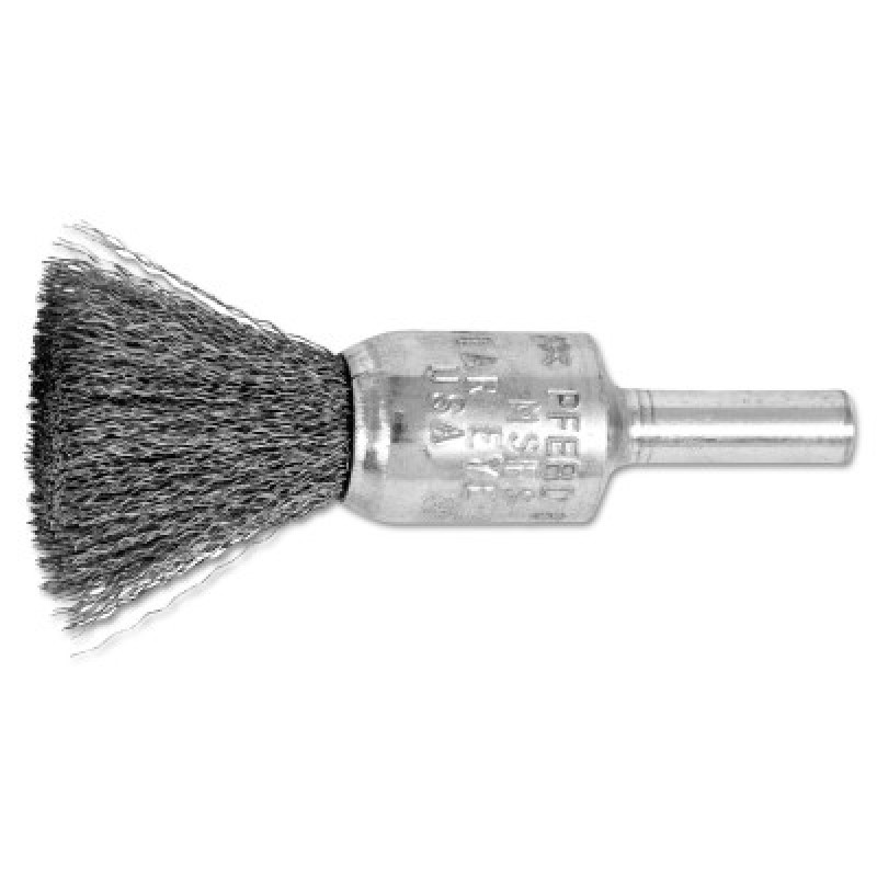 1/2" CRIMPED WIRE END BRUSH .006 CS WIRE-PFERD INC.-419-82962