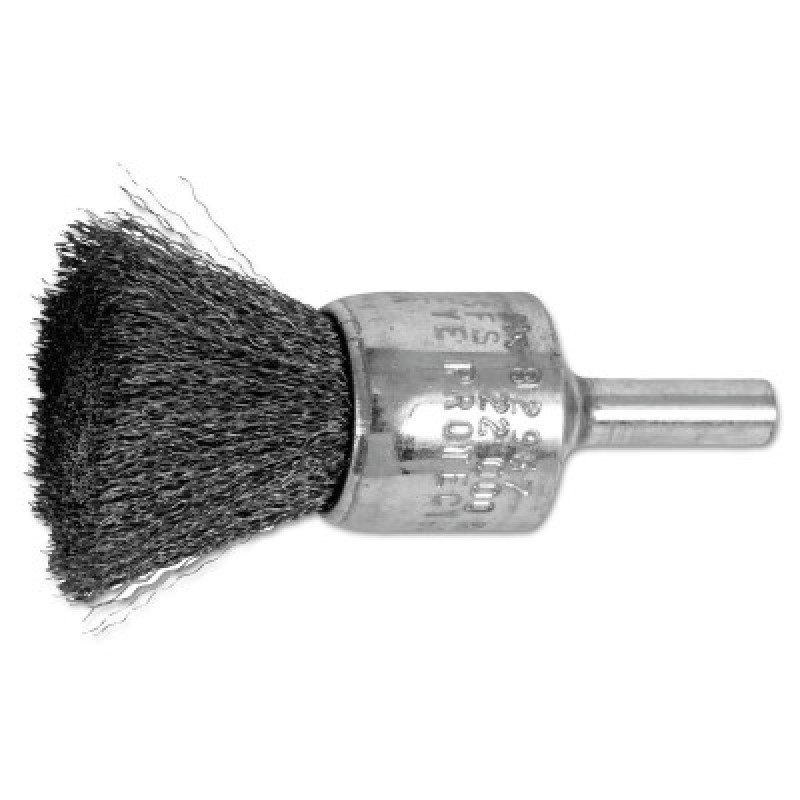 3/4" CRIMPED WIRE END BRUSH .006 CS WIRE 1/4" SH-PFERD INC.-419-82967