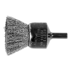 1" CRIMPED WIRE END BRUSH .010 SS WIRE-PFERD INC.-419-82993
