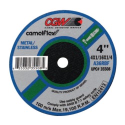 4X1/32X1/4 T1 A60-R-BF FAST CUT 50PCS-CGW CAMEL GRIND-421-59106