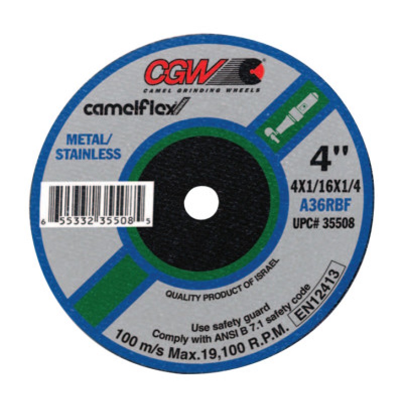 4X1/32X1/4 T1 A60-R-BF FAST CUT 50PCS-CGW CAMEL GRIND-421-59106