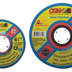 7"X.045X7/8" T27 WA60-R-BF QUICKIE C.O. WHL-CGW CAMEL GRIND-421-45009