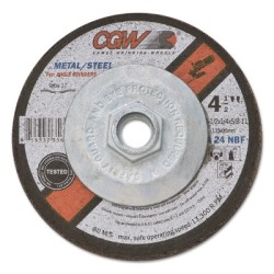 4-1/2X1/4X7/8 A24-N-BF STEEL T27 DP CT WHL-CGW CAMEL GRIND-421-35622