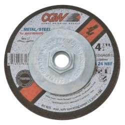 4-1/2X1/4X5/8-11 A24-N-BF STEEL T27 DP CT WHL-CGW CAMEL GRIND-421-35623