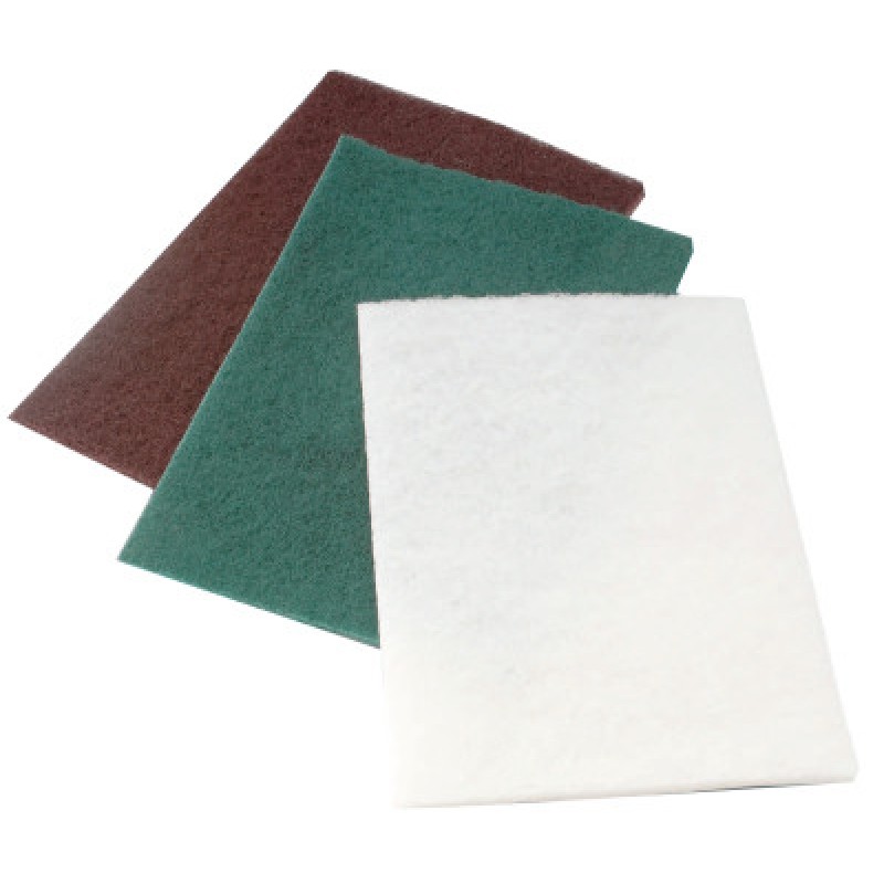 MEDIUM DUTY GREEN 6"X9"HAND PAD 10/PK-CGW CAMEL GRIND-421-36242