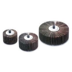 2X1X1/4-20 ALUM OXIDE 60GRIT FLAP WHEEL-CGW CAMEL GRIND-421-39989