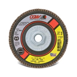4-1/2X7/8 Z3-40 T27 ULTIMATE FLAP DISC-CGW CAMEL GRIND-421-54002
