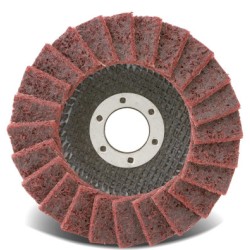 4.5X7/8-11 SURFACE COND.NON WOVEN FLAP DISC MED-CGW CAMEL GRIND-421-70123
