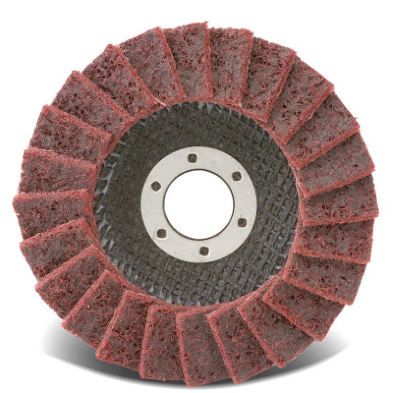 4.5X7/8-11 SURFACE COND.NON WOVEN FLAP DISC MED-CGW CAMEL GRIND-421-70123