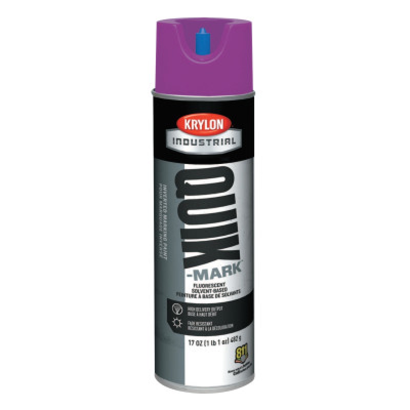 20 OZ. FLUORESCENT PURPLE QUIK MARK INVERT.PAINT-DIVERSIFIED BR-425-A03615007