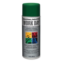 (12CAN/CASE) 16 OZ. WORKDAY ENAMEL PAINT GREEN-DIVERSIFIED BR-425-A04408007