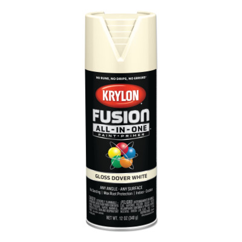 FUSION ALL-IN-ONE GLOSSDOVER WHITE SPRAY PAINT-DIVERSIFIED BR-425-K02706007