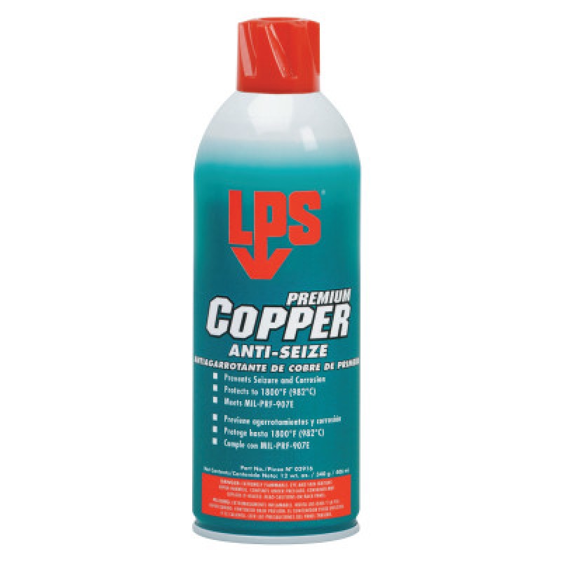 12OZ. AEROSOL COPPER ANTI-SEIZE-ITW PROF BRANDS-428-02916