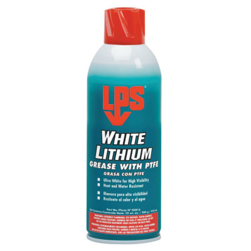 10-OZ AEROSOL WHITE LITHIUM W/PTFE-ITW PROF BRANDS-428-03816