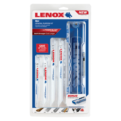 9PC RECIPROCATING SAW BLADE KIT-IRWIN-433-12143