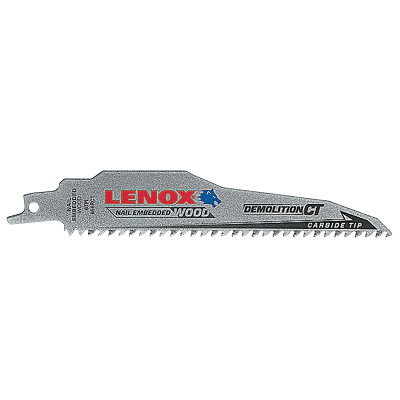 6" 6TPI DEMOLITION CT RECIPROCATING SAW BLADE-IRWIN-433-1832118