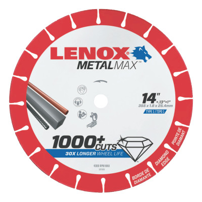 LENOX DIAM CUTOFF WH CH14" X 1"  CHOP SAW-IRWIN-433-1972929
