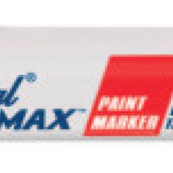 PRO MAX WHITE PERMANENTMARKER 1/2" NIB-LA-CO INDUSTRIE-434-90900