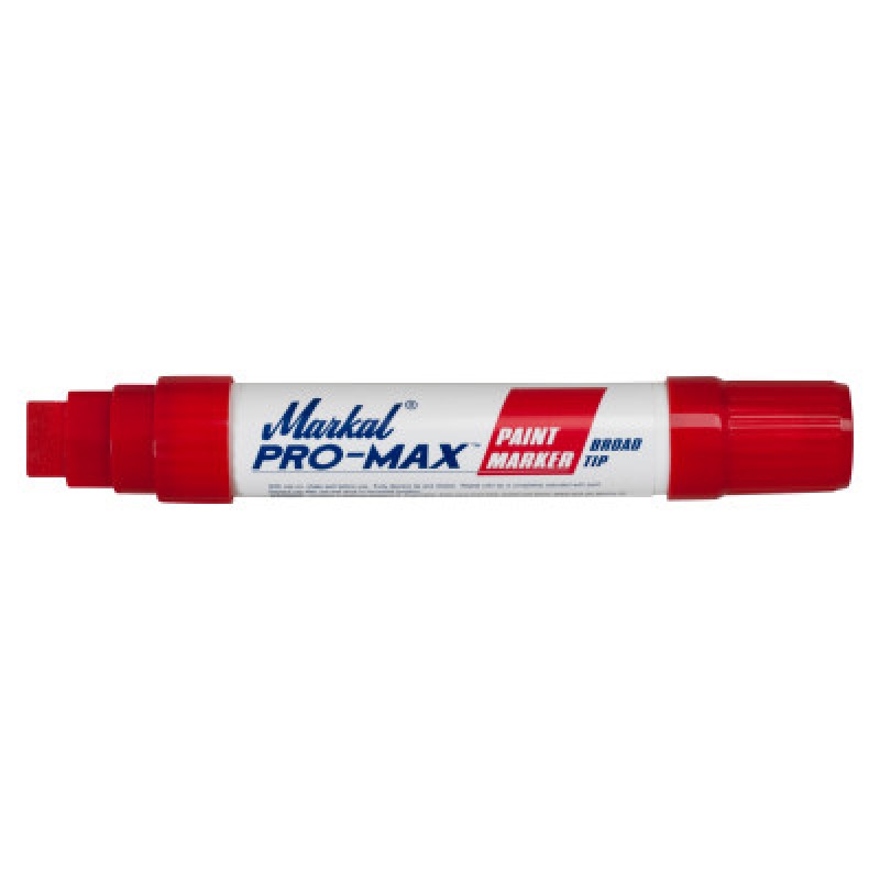 PRO MAX RED PERMANENT MARKER 1/2" NIB-LA-CO INDUSTRIE-434-90902