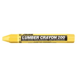 #200 LUMBER CRAYON YELLOW FITS #106 HOLDER & #1-LA-CO INDUSTRIE-434-80351