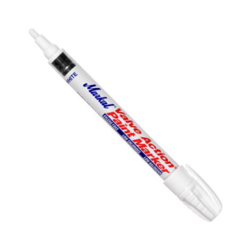 VALVE ACTION LIQUID PAINT MARKER  WHITE-LA-CO INDUSTRIE-434-96820