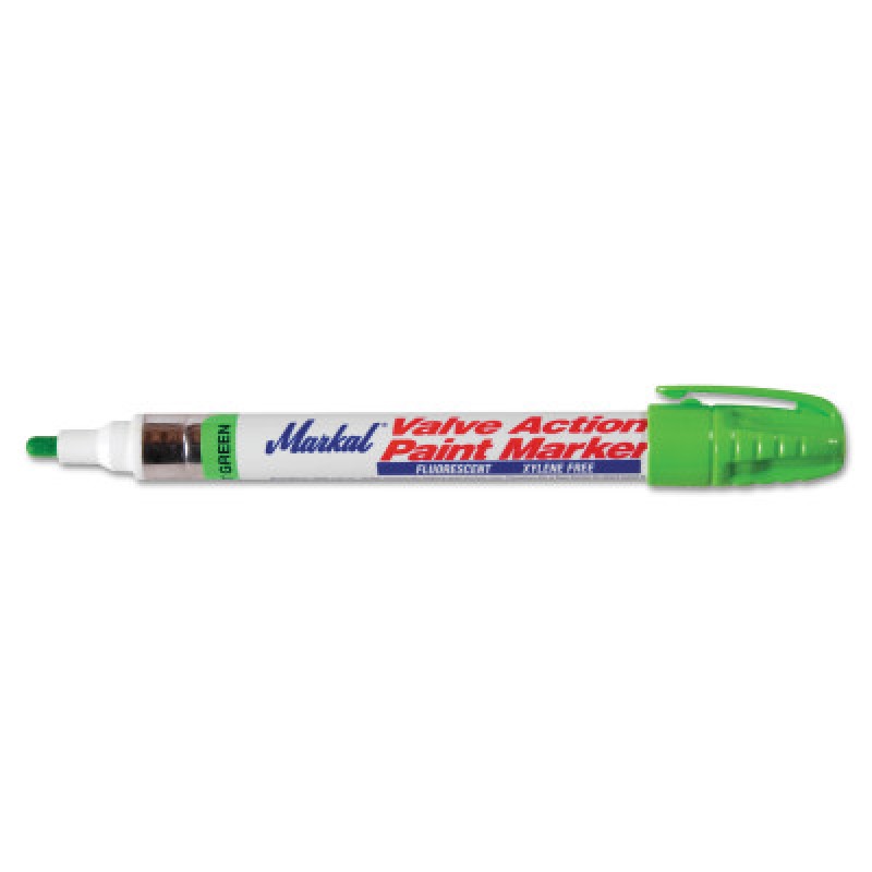 MARKAL VALVE-ACTION PAINT MARKER - FL GREEN-LA-CO INDUSTRIE-434-97051