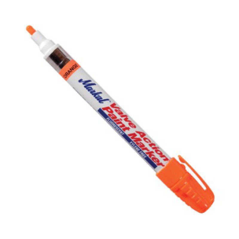 MARKAL VALVE-ACTION PAINT MARKER - FL ORANGE-LA-CO INDUSTRIE-434-97052