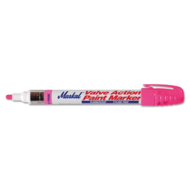 MARKAL VALVE-ACTION PAINT MARKER - FL PINK-LA-CO INDUSTRIE-434-97053