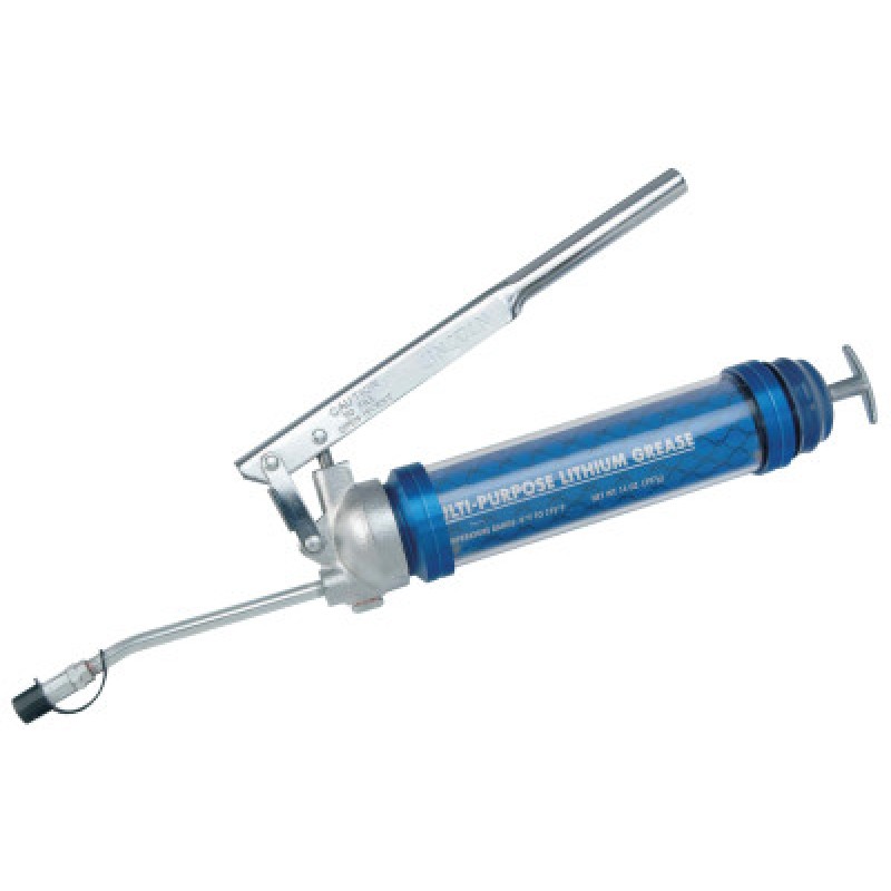 LEVER GUN WITH CLEAR TUBE-LINCOLN INDUSTR-438-1142CLR