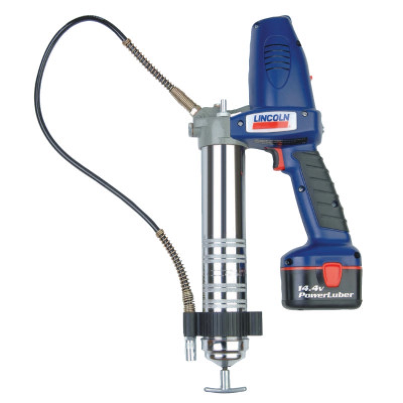 2 SPEED 14.4V CORDLESS GREASE GUN (2 BATTERIES)-LINCOLN INDUSTR-438-1444