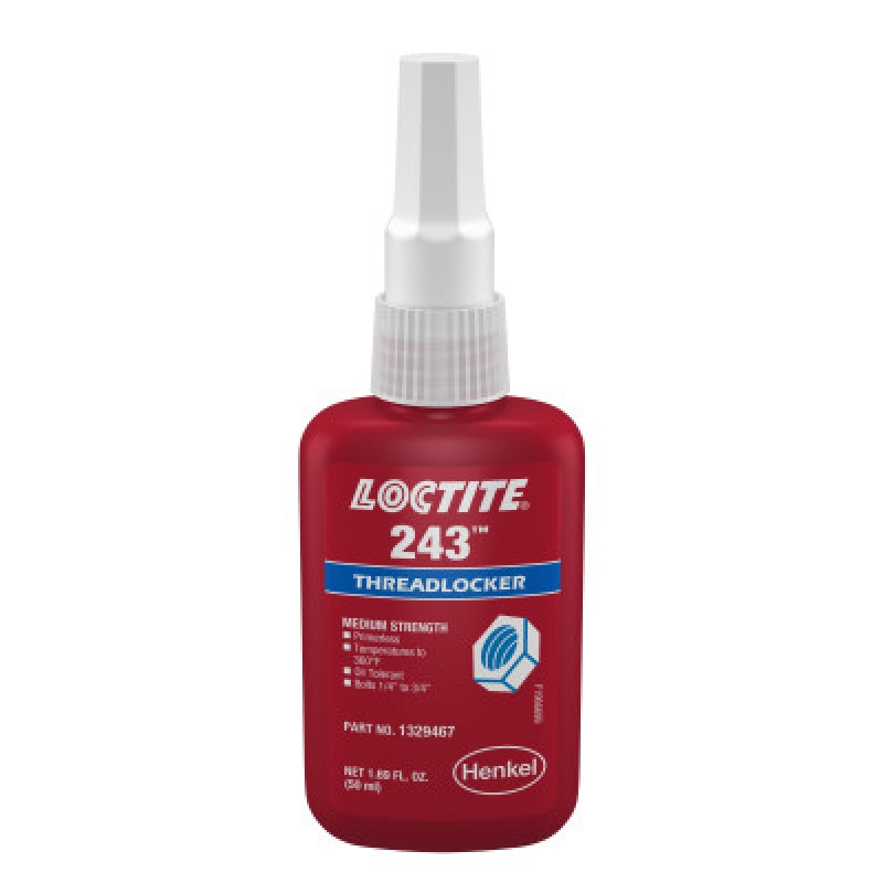 250ML THREADLOCKER 243 OIL TOLERANT/ME-HENKEL CORPORAT-442-1329505