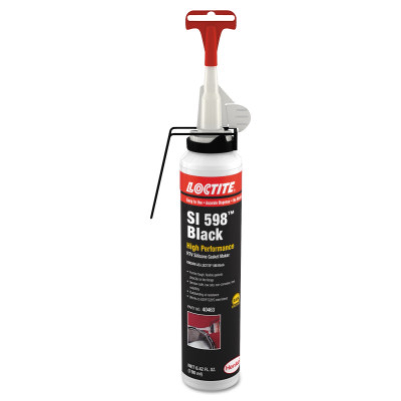 598 BLACK RTV 190ML AECARTRIDGE-HENKEL CORPORAT-442-743518