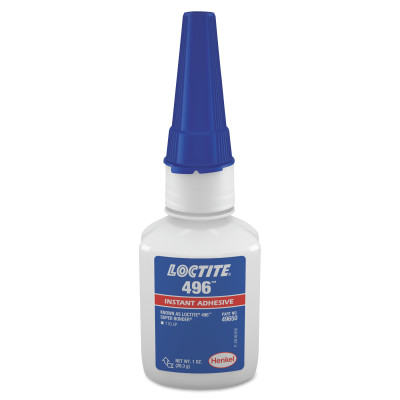 1-OZ. SUPER BONDER 496 INSTANT ADHESIVE-HENKEL CORPORAT-442-234156