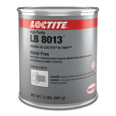 2LB. METAL FREE N-7000 HIGH PURITY ANTI-SEIZE-HENKEL CORPORAT-442-234290