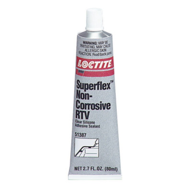 3-OZ. NON-CORRISIVE RTVSILICONE CLEAR-HENKEL CORPORAT-442-234323