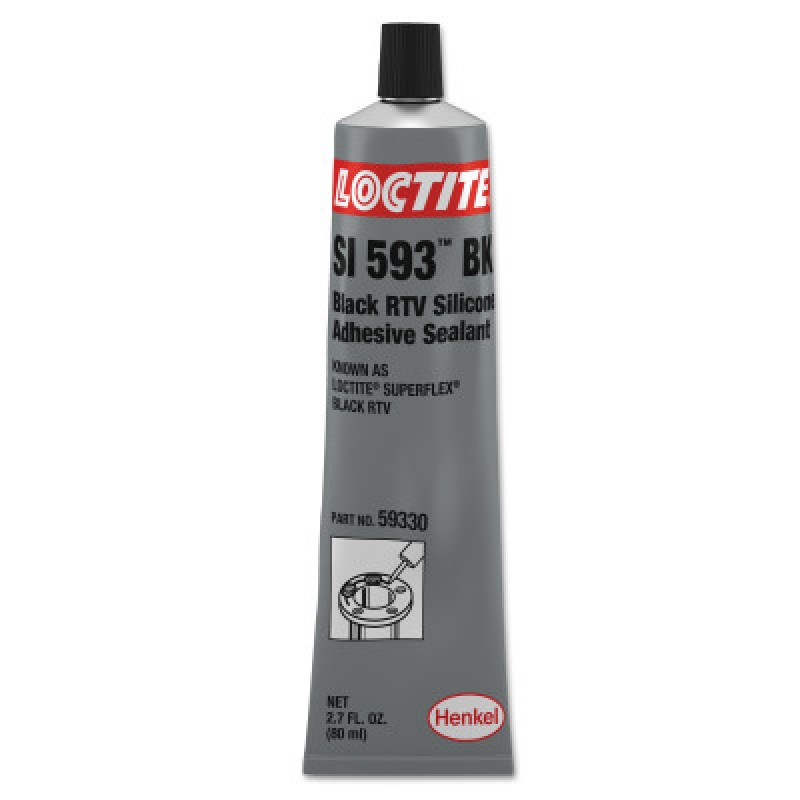 80-ML SUPERFLEX BLACK RTV SILICONE AD-HENKEL CORPORAT-442-193996