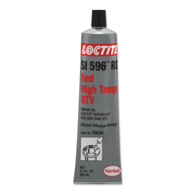 80-ML. SUPERFLEX RED HIGH TEMP RTV SILICON-HENKEL CORPORAT-442-135507