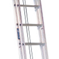 TYPE 1-A ALUMINUM 300LBSSTACKED EXT 28' LADDER-LOUISVILLE LADD-443-AE2828