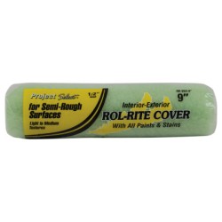 9" ROL RITE PAINT ROLLERCOVER 1/4" NAP-LINZER PRODUCTS-449-RR925-9